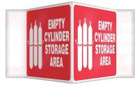 6NDT0 Notice Sign, 6 x 8-1/2In, WHT/R, PLSTC, ENG