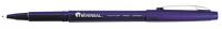 6NDZ5 Rollerball Pen, Stick, Medium, Blue, PK 12