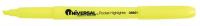 6NEC0 Highlighter, Pen, Chisel, Fl Yellow, PK12