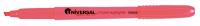 6NEC1 Highlighter, Pen, Chisel, Fl Pink, PK12