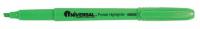 6NEC2 Highlighter, Pen, Chisel, Fl Green, PK12