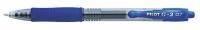 6NED0 Gel Pen, Retractable, Fine, Blue, PK 12