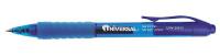 6NEE8 Gel Pen, Retractable, Medium, Blue, PK 12