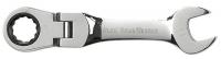 6NHG5 Ratcheting Combo Wrench, 11mm, Flexible