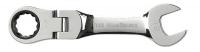 6NHG6 Ratcheting Combo Wrench, 12mm, Flexible