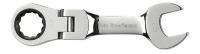 6NHG9 Ratcheting Combo Wrench, 15mm, Flexible