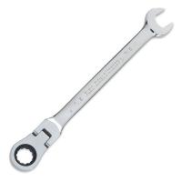 6NHH8 Ratcheting Combo Wrench, 7/16 in, Flexible