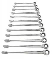 6NJE0 Ratcheting Wrench Set, Metric, 12 pt, 12 PC