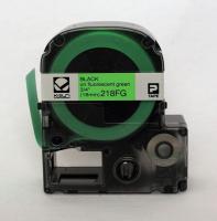 6NPN8 Tape Cartridge, Black/Green, 16 ft. L