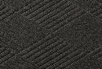 6NTH4 Entrance Mat, In/Out, Charcoal, 4 x 12 ft.