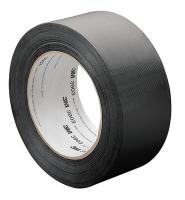 15D152 Duct Tape, 4 x 50 yd, 6.3 mil, Black, Vinyl