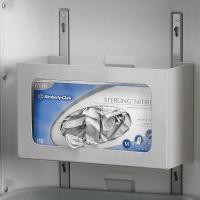 6NXJ8 Glove Box Holder, White, 10-1/8 In. L