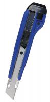 6NZZ3 Snap-Off Utility Knife, Steel, Blue, 8 Seg