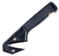 6NZZ7 Utility Knife, Strap Cutter, Plastic, Blk