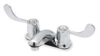 5DJD0 Lavatory Faucet, Blade Handle, 3 11/16 In