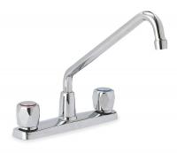 12U342 Kitchen Faucet, Two Handle, Chrome