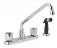 12U343 Kitchen Faucet, Two Handle, Chrome
