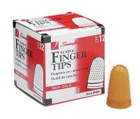 6PDR3 Rubber Finger Tips, Size 11, Small, PK12