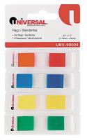 6PDU9 StickyFlags, 1/2 x 1-3/4 In., Assorted, PK4
