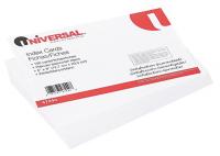 6PDV3 Index Cards, Unruled, 5 x 8In.PK100