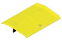 6PEC2 Portable Poly Dock Plate, 48 in W