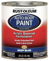 6PER0 Auto Body Paint, Deep Blue, 1 Qt.