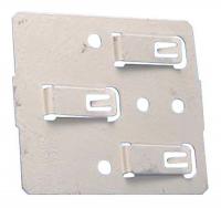 6PFP7 Multiple Conduit Mounting Plate, 5x5 In