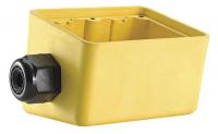6PFV2 Portable Outlet Box, Angled Pendant, 2Gang