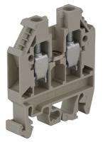 6PGH7 Terminal Block, Screw Clamp, 50A, 600V, Gray