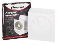 6PKL6 CD/DVD Envelope, White, PK50