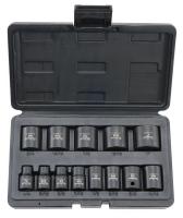 6PMH7 Socket Set, 3/8 In, Standard, Impact, 13 Pc