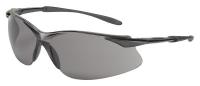 6PPE7 Safety Glasses, Gray, Scratch-Resistant