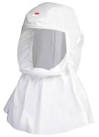 6PPH4 Versaflo(TM) Hood, S/M, White, PK 5
