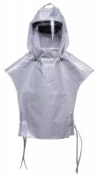6PPH5 Versaflo(TM)  Replacement Hood, Gray, PK 5