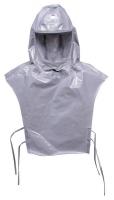 6PPH6 Versaflo(TM)  Replacement Hood, Gray, PK 5