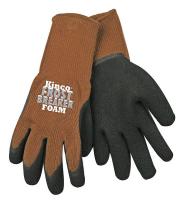 6PPY6 Coated Gloves, L, Brown, PR