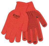 6PPZ7 Knit Glove, L, Acrylic, Orange, PR