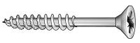 6PU92 Deck Screw, #9, Pk 200