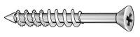 6PU99 Mdf Screw, #8, Zinc, T-Star, PK 80