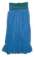 6PVZ4 Loop End Finish Mop, Medium, Blue