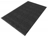 6PWE2 Entrance Mat, Yarn/PVC, Pepper, 3x10 ft.