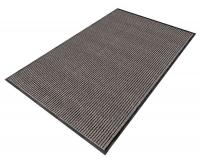 6PWE7 Entrance Mat, Yarn/PVC, Gray, 6x60 ft.