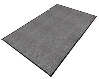 6PWJ9 Entrance Mat, Yarn/PVC, Charcoal, 3x4 ft.