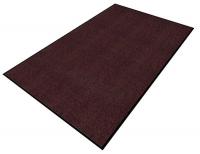 6PWK7 Entrance Mat, Yarn/PVC, Burgundy, 3x4 ft.