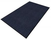 6PWL5 Entrance Mat, Yarn/PVC, Blue, 3x4 ft.