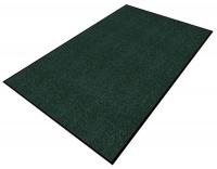 6PWN3 Entrance Mat, Yarn/PVC, Green, 3x4 ft.