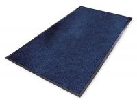 6PY81 Mat, Entrance, 3 X 5 Ft, Navy Blue