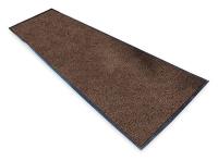 6PY89 Mat, Entrance, 3 X 10 Ft, Brown