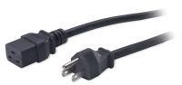 6PYE6 Power Cord, IEC C19 to 5-15P, 8.2Ft, 12A