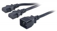 6PYF4 Power Cord, 2 IEC C13 to IEC C20, 1.5Ft